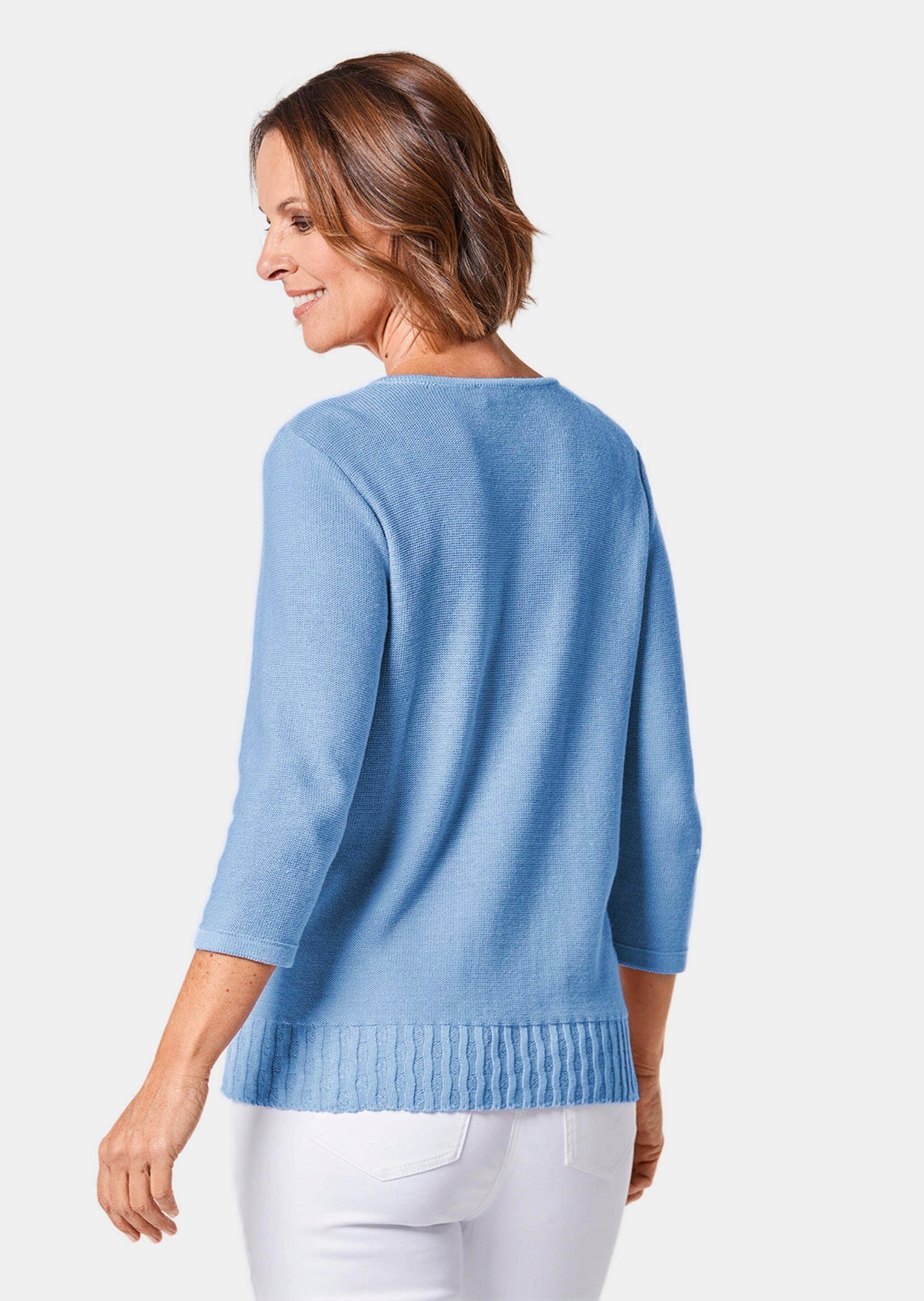 Pull - bleu gris - Gr. 50 de Goldner Fashion