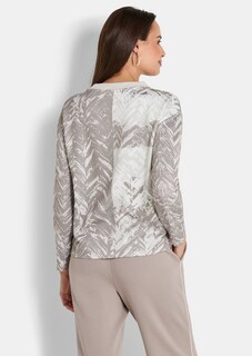 Sweatshirt met glittersteenborduursel thumbnail 2