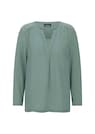 Blusenshirt mit Chiffon-Einsatz thumbnail 6