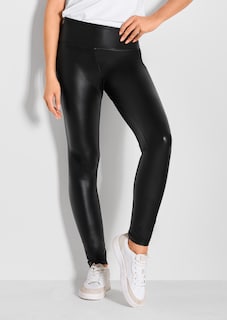 Lederimitat-Leggings thumbnail 5