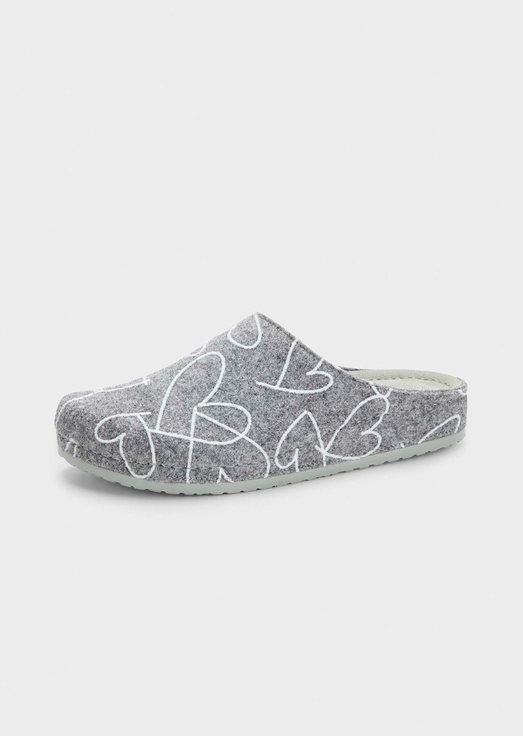 Pantoffeln aus Wollfilz