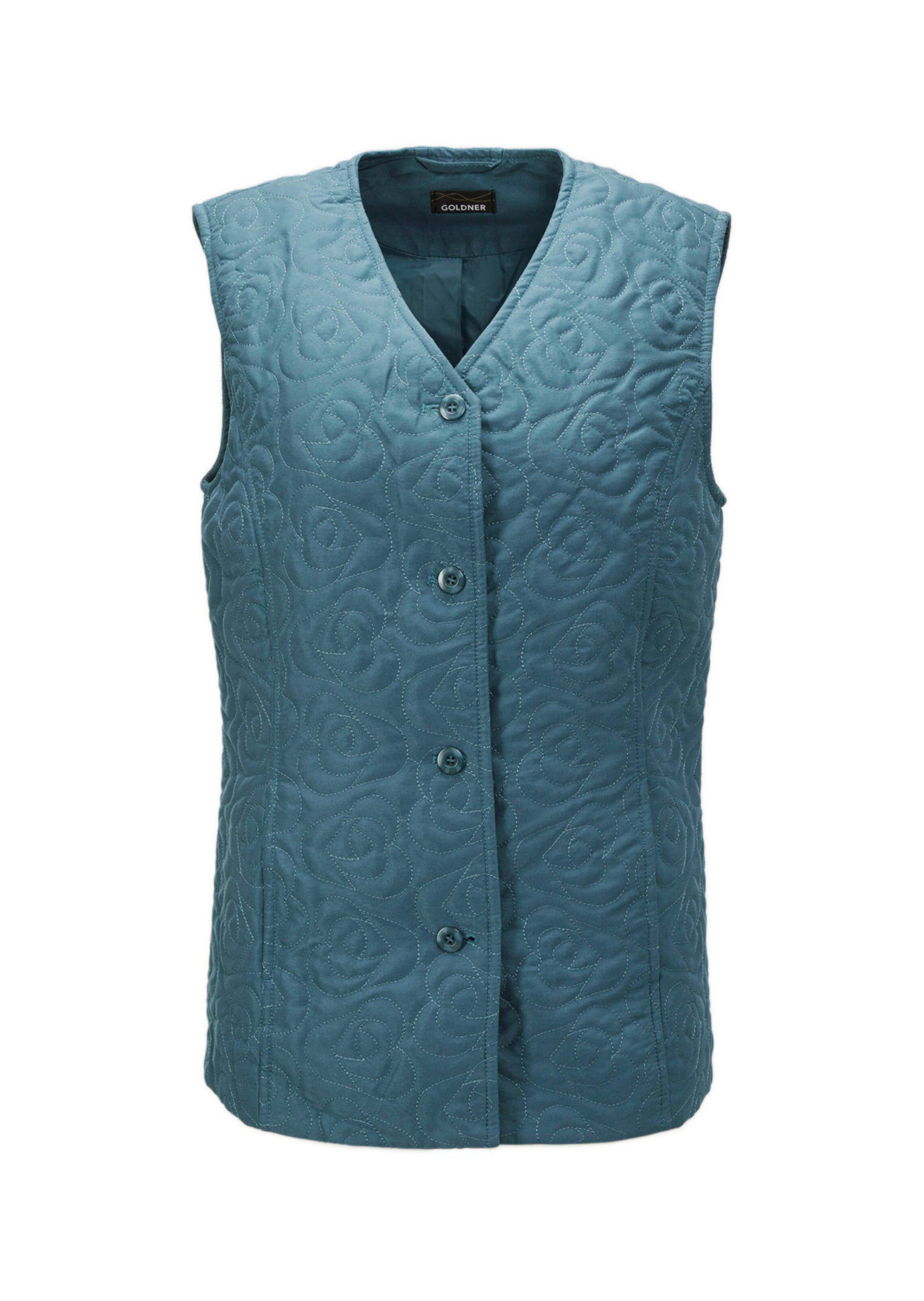 Gilet léger avec un ravissant motif piqué