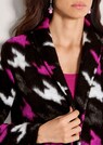 Verschlusslose Shirtjacke mit Hahnentrittmuster thumbnail 5