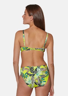 Bikini mit tropischem Blätterprint thumbnail 3