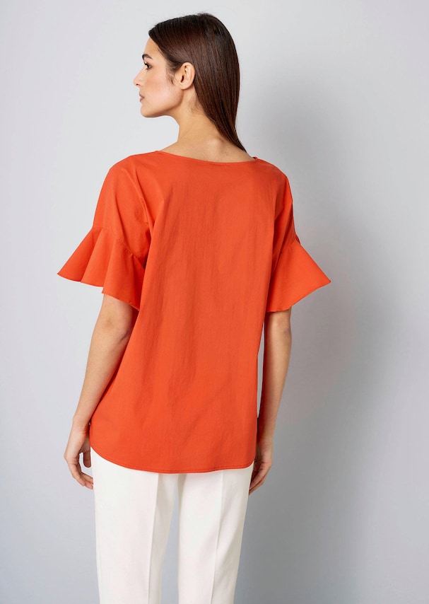 Bluse mit V-Ausschnitt 2