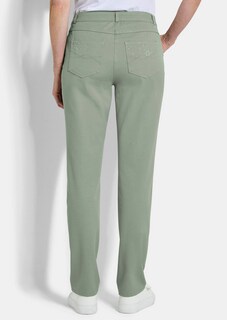 Smalle jeans LOUISA met glittersteentjes thumbnail 3