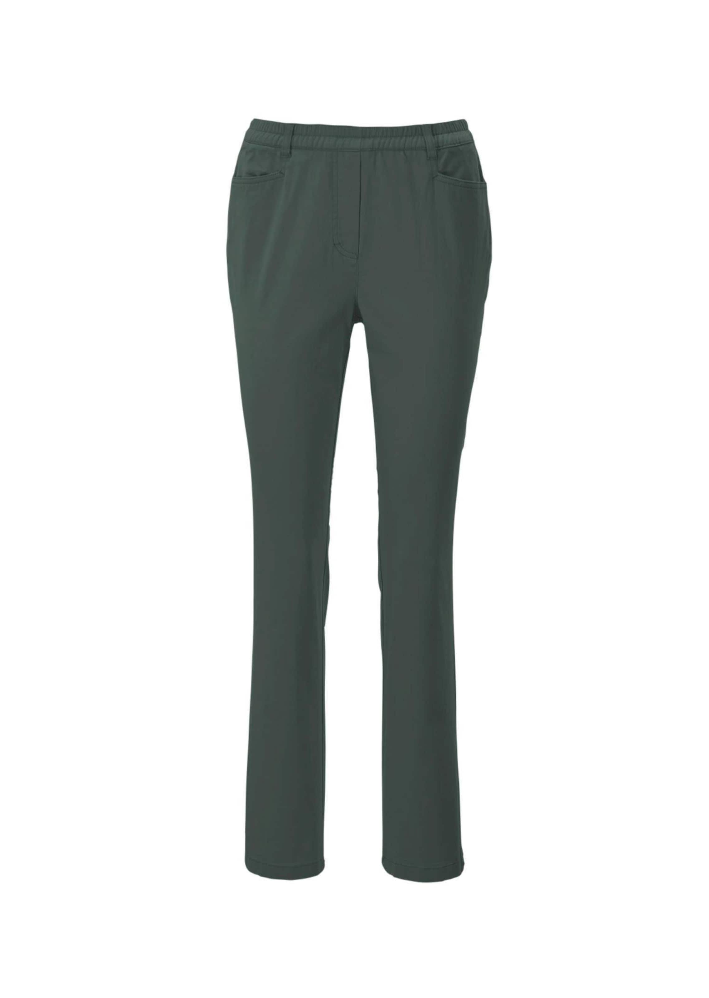 Pantalon LOUISA à taille élastique en coton satiné