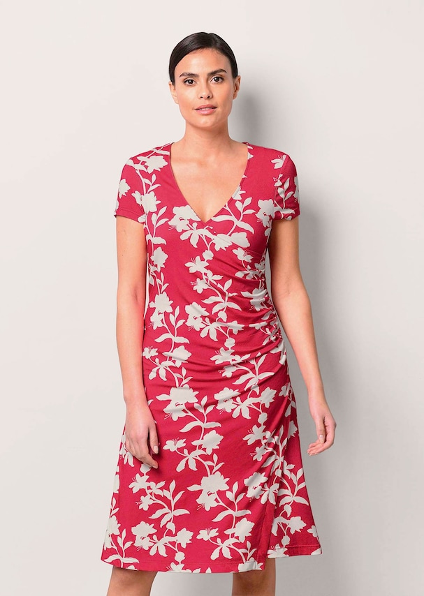 Jerseykleid mit Raffung 6
