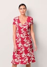 Jerseykleid mit Raffung thumbnail 6