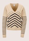 Sportiver Strickpullover mit Streifenmuster thumbnail 6