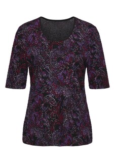 Trageangenehmes Shirt mit schimmerndem Metallic-Druck thumbnail 2