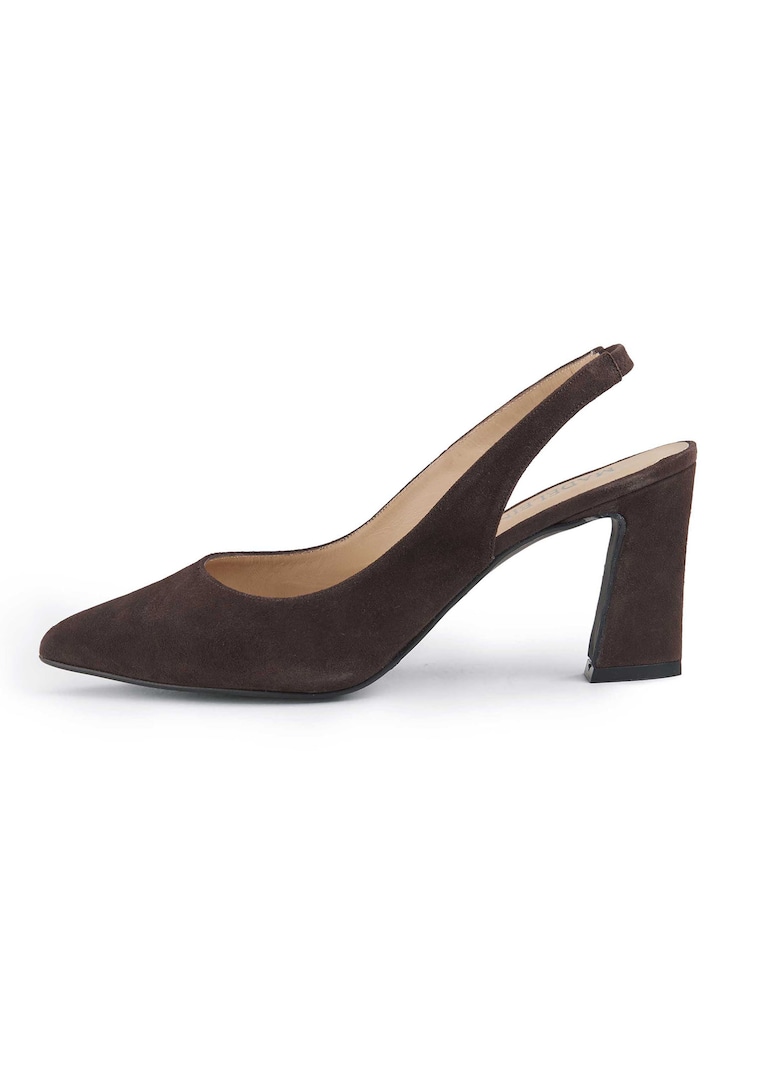 Slingpumps Hohe Schuhe Die Bequem Sind Slingpumps Weite H Damen