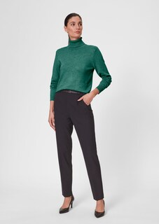 Pull en maille fine avec viscose et élasthanne thumbnail 2