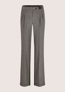 Wide-Leg-Hose mit Zierriegel in Lederoptik thumbnail 6