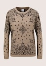 Kaschmir-Pullover mit Paisley-Muster thumbnail 6