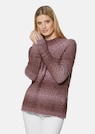 Stand-up collar jumper with sophisticated colour gradient thumbnail 1