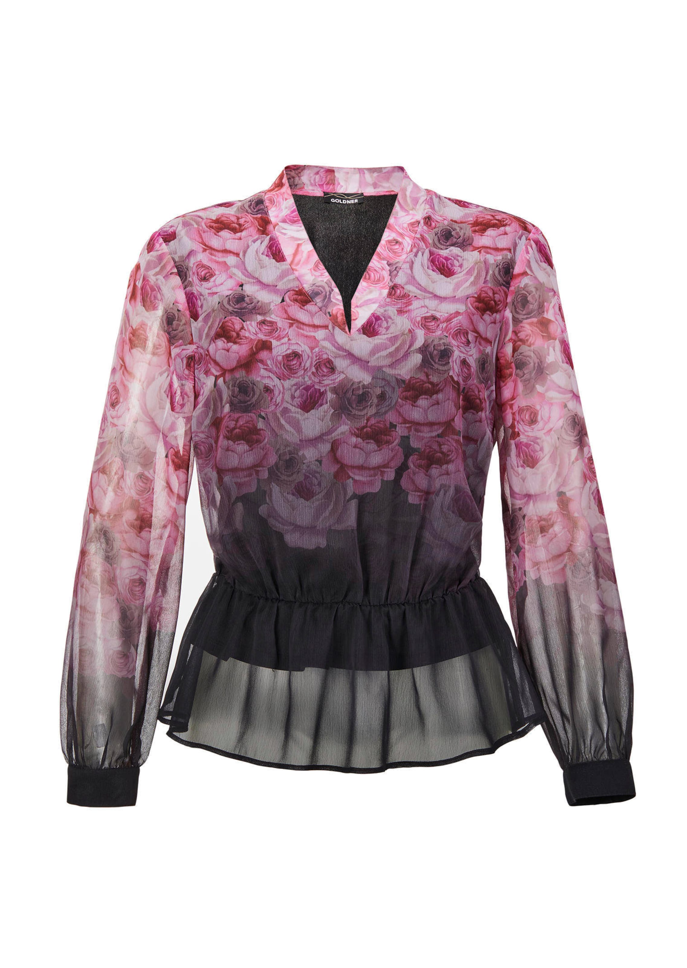 Chemisier élégant imprimé avec basque