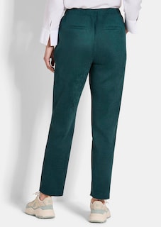 Pantalon LOUISA aspect velours de cuir thumbnail 3