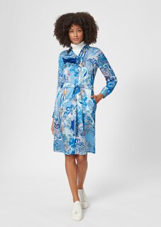 Druckkleid mit kurzen Ärmeln thumbnail 2