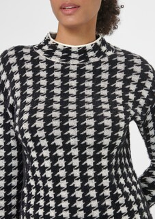 Stehkragen-Pullover mit Jacquard-Muster thumbnail 5