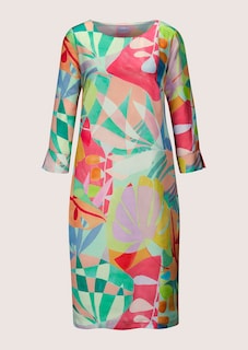 Patterned H-line dress thumbnail 6