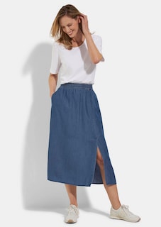 Leichter Sommerrock im Denim-Look thumbnail 2