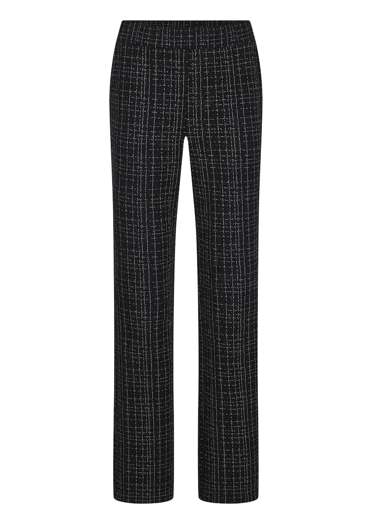 Jersey broek VERA in tweedlook