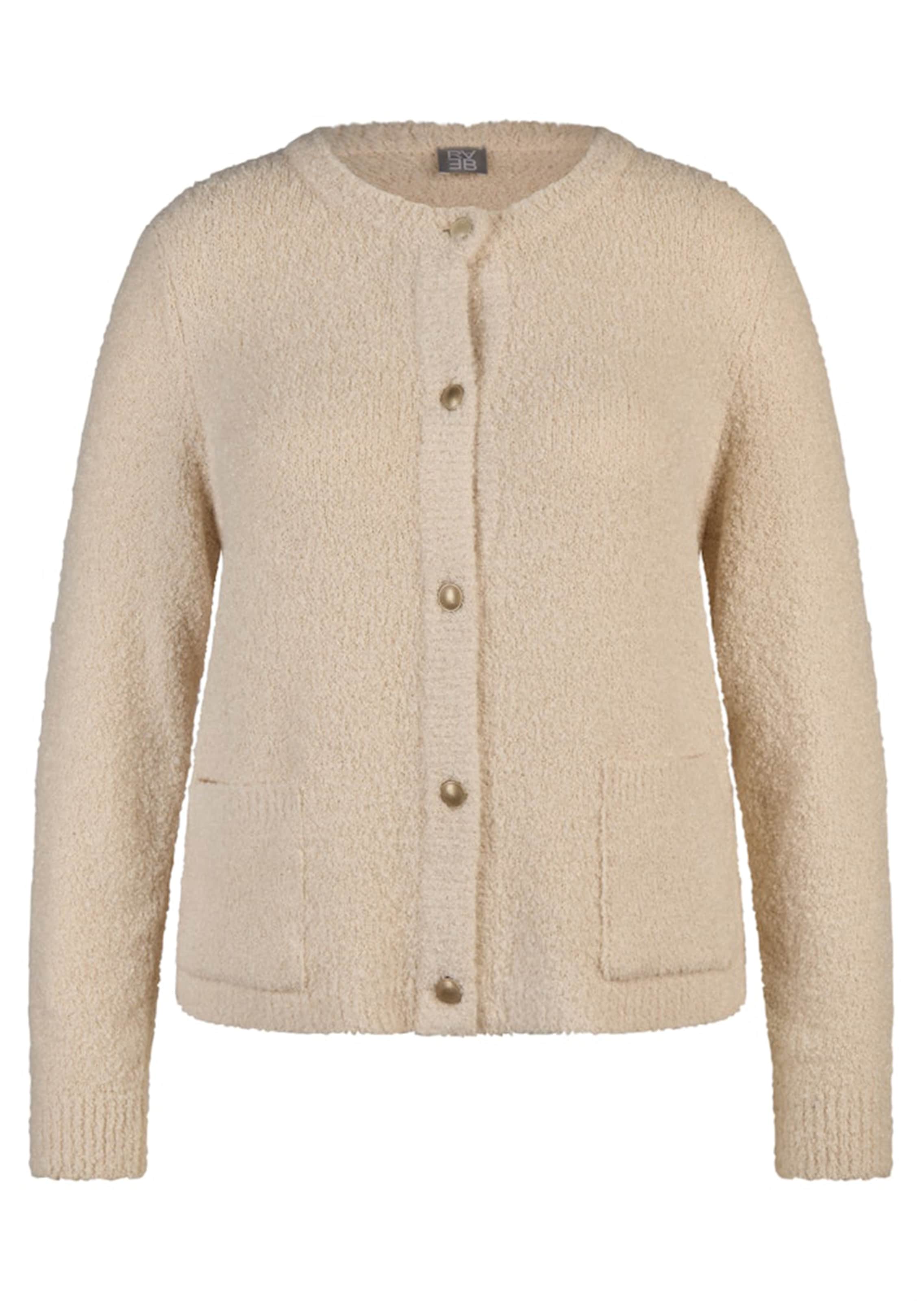 Strickjacke in Bouclé-Optik