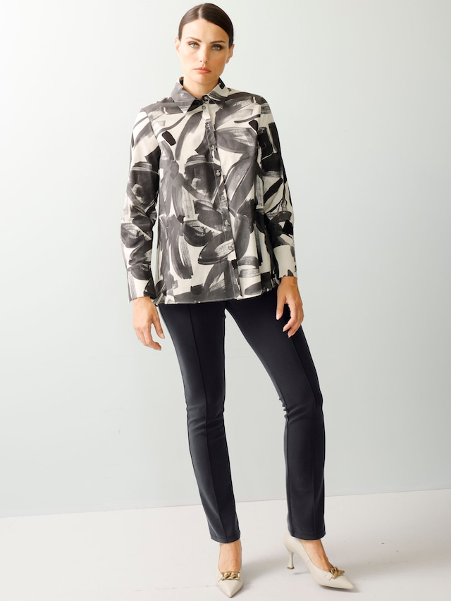 Bluse mit Knopfleiste 1