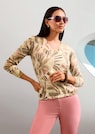 V-Pullover mit Floral-Print thumbnail 7