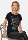 Angenehm weiches Shirt mit Glitzersteinen thumbnail 4