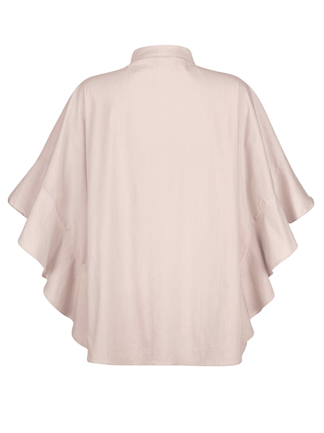 Oversizedbluse mit großem Volantärmel 5