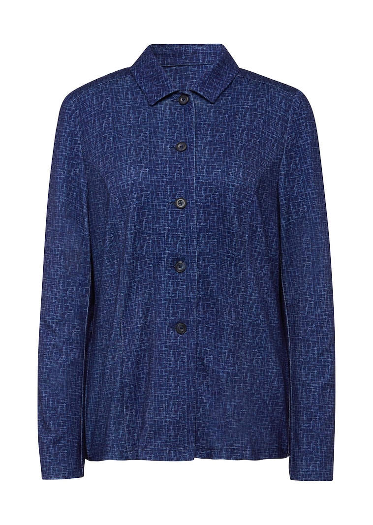 Aangenaam overhemdjasje met kleurrijk patroon