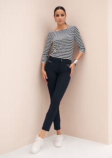 Stretch-Hose mit Zier-Reissverschlüssen thumbnail 7