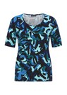 T-shirt en viscose avec un imprimé artistique thumbnail 6