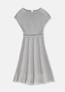 Strickkleid mit partiellem Unterkleid thumbnail 6