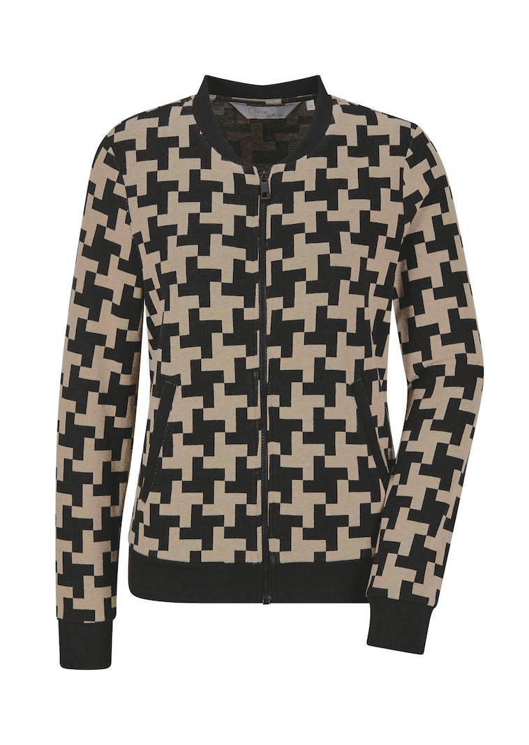 Veste de détente avec imprimé graphique