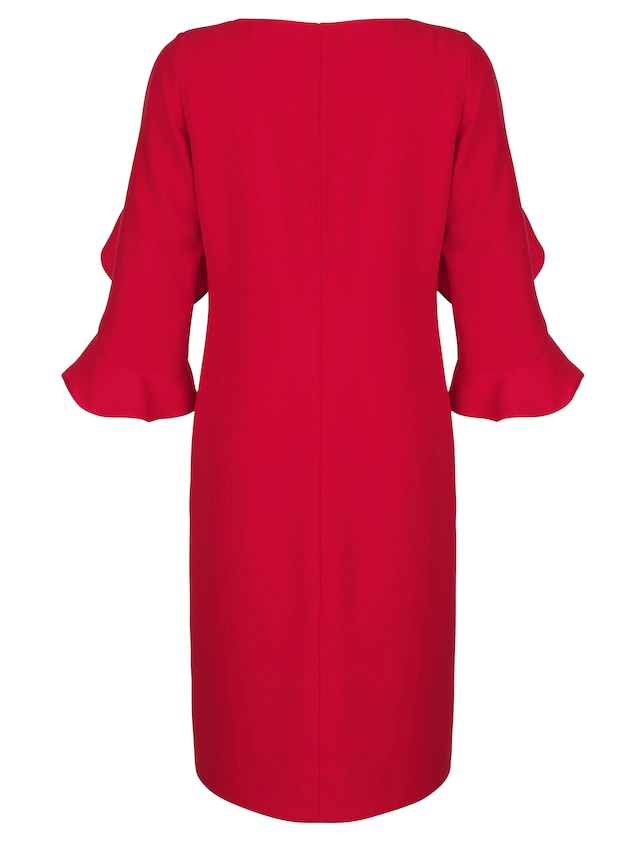 Kleid mit Volants am Ärmel 4