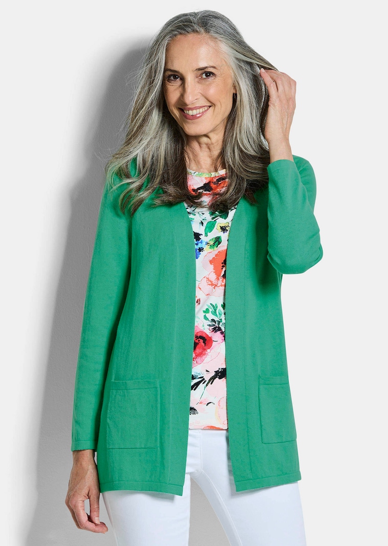 Cardigan sans fermeture en COTTAMIRA