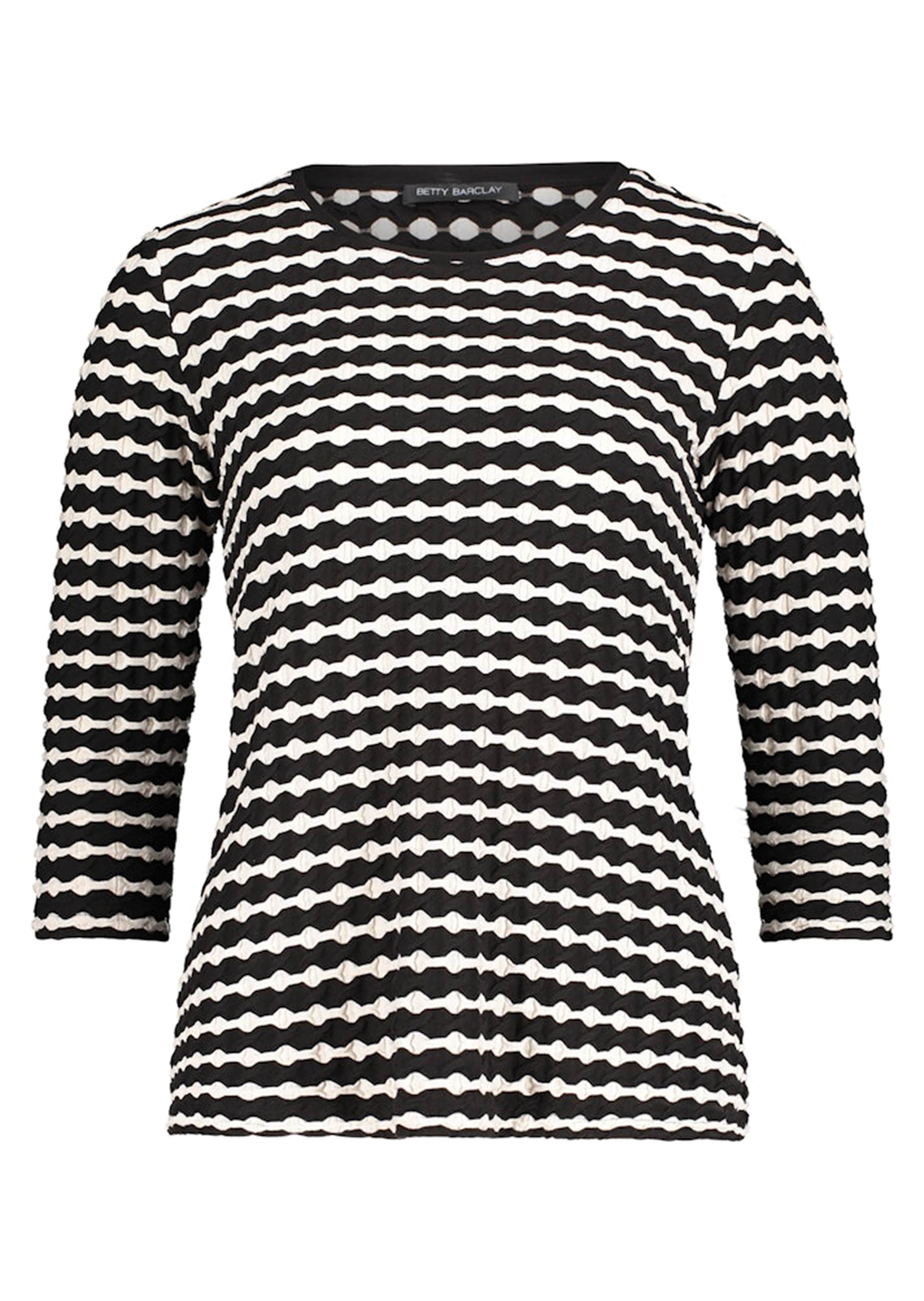 T-shirt à rayures, aspect 3D