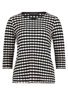 Gestreept shirt in 3D-look thumbnail 6