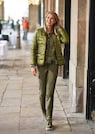 Tailored quilted jacket with stand-up collar. thumbnail 7