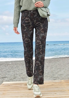 Pantalon imprimé à motifs floraux thumbnail 7