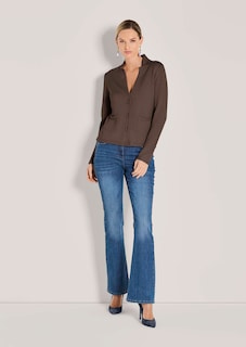 Blazer en maille. Pur coton thumbnail 2