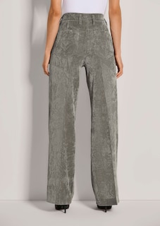 Weite Cordhose mit Bügelfalten thumbnail 3