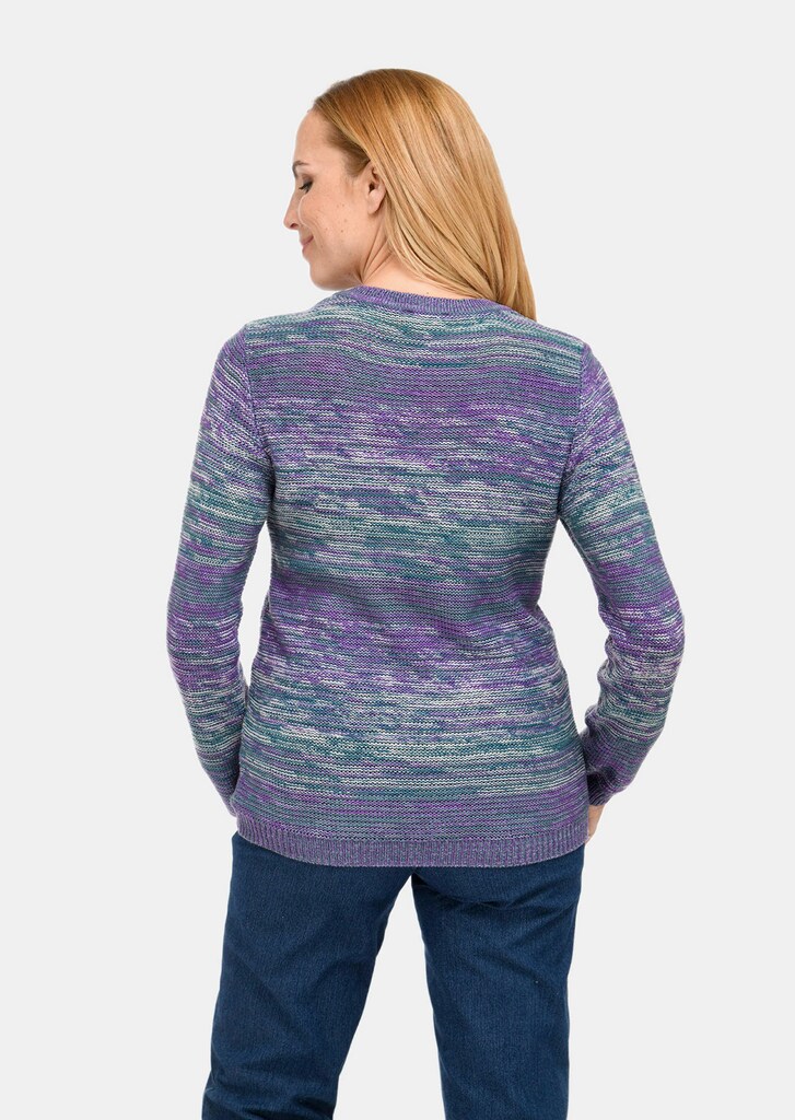 Multicolor-Pullover mit erfrischendem Farbverlauf 1