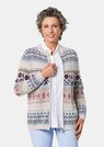 Liebenswerte Strickjacke mit Ajourmuster thumbnail 1