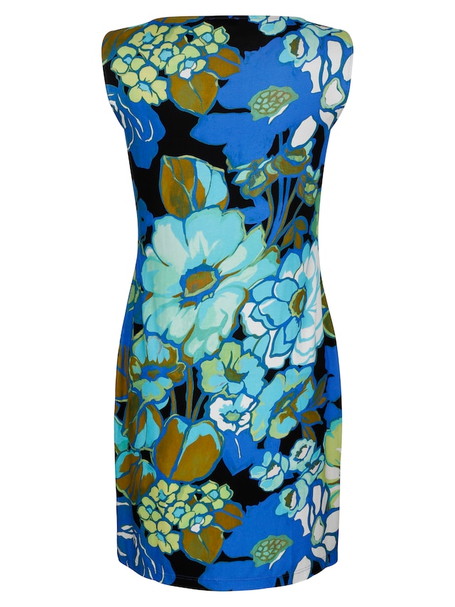 Strandkleid in sommerlichem Farbdessin 4