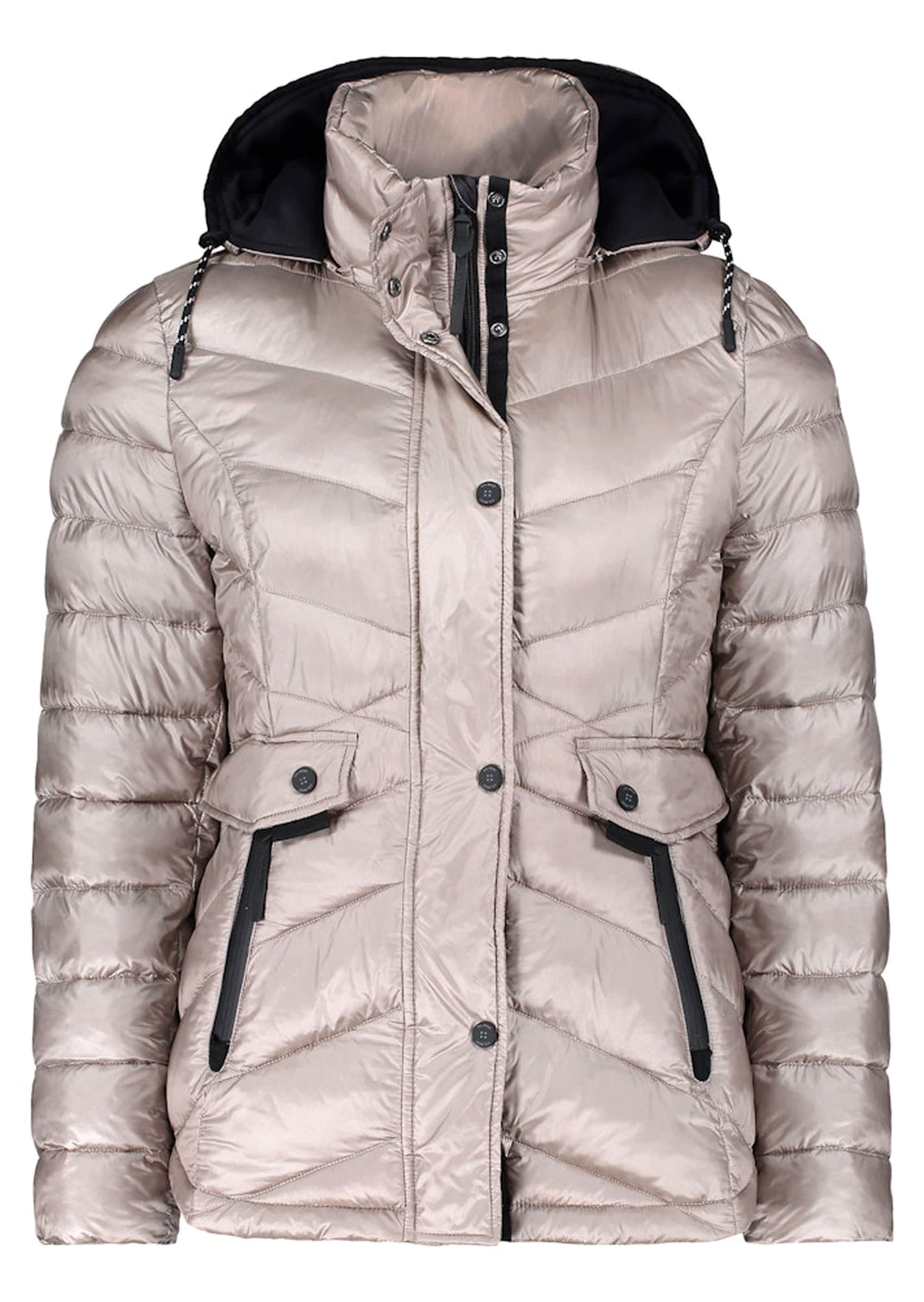 Dick wattierte Steppjacke aus Kunstdaune