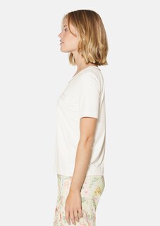 Kurzarm-Shirt mit Logo-Stickerei thumbnail 4